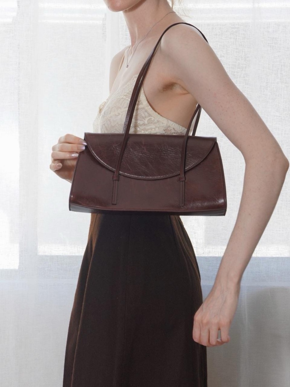 Reformation Leather Shoulder Bag